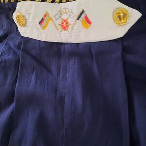 BN Dark Blue Short With Front Embroidery